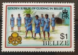 BC298, Belize 1987, timbru cercetase