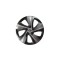 Set 4 capace roti model EVO negru + gri antracit 15&quot; Cod: WX4-1GR-15 Automotive TrustedCars