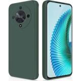 Husa Soft Touch, slim, ALC Mobile, anti soc, compatibila cu Honor Magic 5 Lite, Verde Inchis Tpu