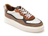 Pantofi BRAVELLI albi, 37705, din piele naturala
