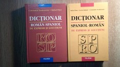 Dictionar roman-spaniol de expresii si locutiuni + Dictionar spaniol-roman de expresii si locutiuni (Rafael Pisot; Loreta Mahalu; C-tin Teodorovici)