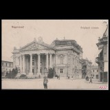 Carte poștală veche Oradea &ndash; Szigligeti Szinh&aacute;z (Teatrul Szigligeti ) &ndash; 1915