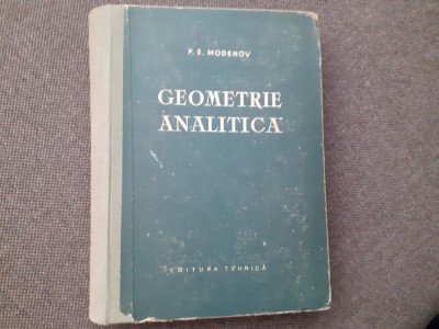 MODENOV GEOMETRIE ANALITICA foto