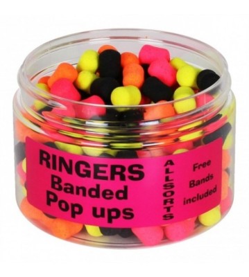 Ringers - Pelete de carlig Allsorts Pop Up Banded 6mm foto