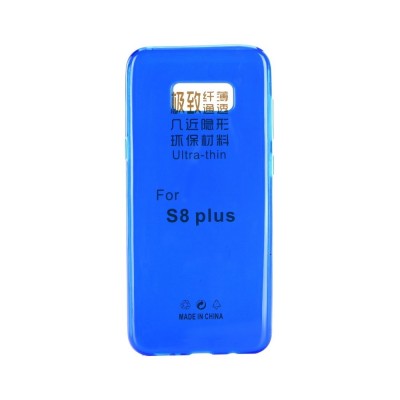 Husa SAMSUNG Galaxy S8 Plus - Ultra Slim (Albastru Transparent) foto