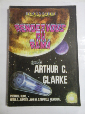 RANDEZVOUS CU RAMA (roman SF) - Arthur C. CLARKE foto