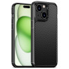 Husa pentru iPhone 15 Plus, Techsuit CarbonFuse, Black