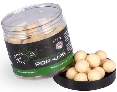 Pop Up Nash Monster Shrimp New, White, 15mm, 75g foto