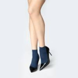 Sosete lycra scurte Micro Socks 40 den Blue UNICA, Marilyn