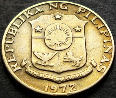 Moneda 25 SENTIMOS - FILIPINE, anul 1972 *cod 5150 foto