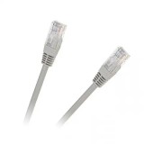 Cablu patchcord retea UTP 0.5m CAT5e 2x RJ45 CCA gri