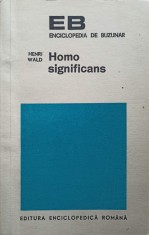HOMO SIGNIFICANS-HENRI WALD-224350