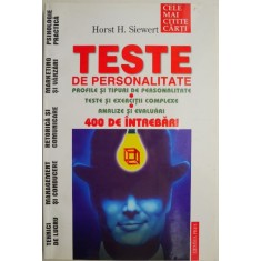 Teste de personalitate &ndash; Horst H. Siewert