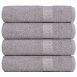 Gossi prosoape de maini, frogn, 4 buc., gri, 50x100 cm, 360 g/m2