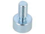 Magnet fix neodim 13N &Oslash;8mm H4,5mm oţel, tijă 8mm ELESA GANTER