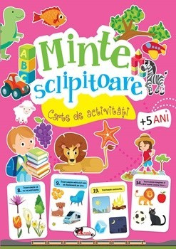 Minte sclipitoare. carte de activitati +5 ani, Dreamland Publications