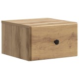 vidaXL Dulap de noapte suspendat Stejar Artizanal 34,5 x 33 x 20 cm 899123
