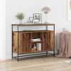 VidaXL Bufet Lemn vechi 100 x 35 x 80 cm Lemn compozit