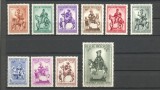 Belgia 1941 - Ajutorul de iarna, serie neuzata
