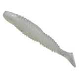 Shad Reins Bubbling Shad, Clear Pearl Silver, 7.6cm, 8buc/plic