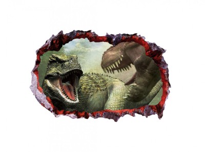 Sticker decorativ cu Dinozauri, 85 cm, 4399ST-1 foto