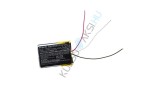 Baterie de &icirc;nlocuire pentru căști fără fir VHBW pentru Marshall VDL603040 - 650 mAh 3,7 V Li-polimer