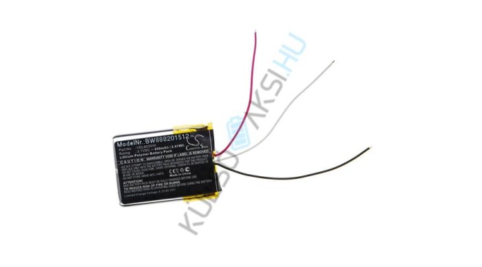 Baterie de &icirc;nlocuire pentru căști fără fir VHBW pentru Marshall VDL603040 - 650 mAh 3,7 V Li-polimer