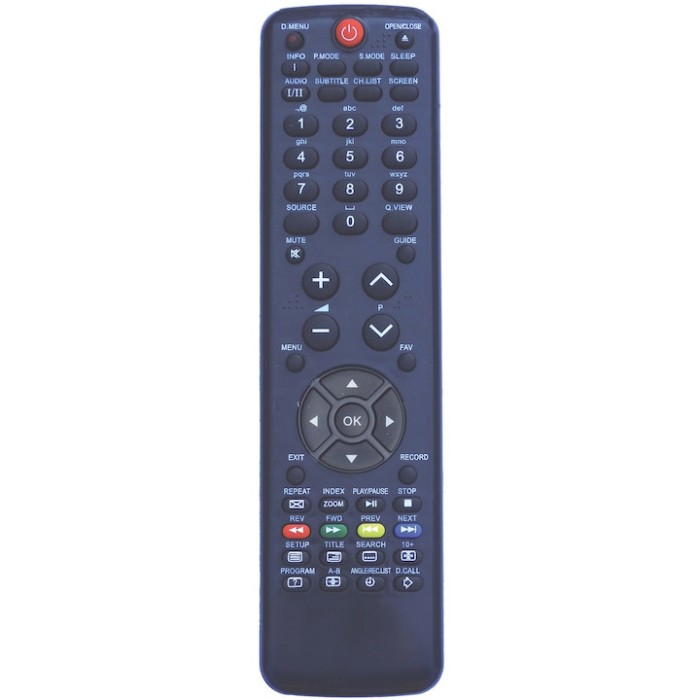 Telecomanda pentru LCD HAIER HTR-D06A, neagra cu functiile telecomenzii originale