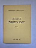 Lucrari de Muzicologie Vol. 8-9 (1979) - Conservatorul G. Dima Cluj