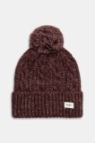 Pepe Jeans căciulă din amestec de l&acirc;nă culoarea bordo, PL0400004