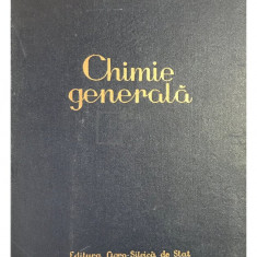 Mircea Ionescu - Chimie generală (editia 1957)
