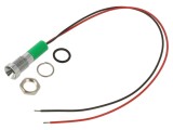 Lampă de control LED verde concav &Oslash;8mm IP67 - APEM