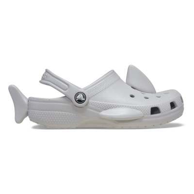 Saboti Crocs Classic Toddler IAM Shark Clog Gri - Atmosphere foto