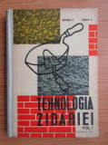 Tehnologia zidariei D. Rotman, N. Tucman 2 volume carte rara