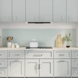 vidaXL Spate de bucătărie 2 pcs Alb 100 x 50 cm sticlă securizată 3415423