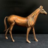 Statuetă din bronz &ndash; cal decorativ, India
