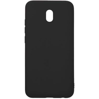 Husa Cover Senso Silicon Soft Mat pentru Xiaomi Redmi 8A Negru foto