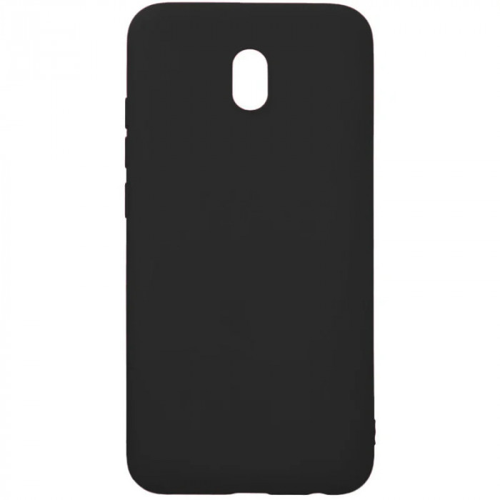 Husa Cover Senso Silicon Soft Mat pentru Xiaomi Redmi 8A Negru