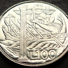 Moneda 100 LIRE - SAN MARINO, anul 1973 *cod 4379 = UNC / ULYSE