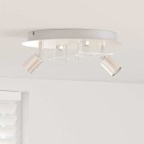 Reflector de plafon cu 2 Capete Ajustabile Matte Nickel GU10