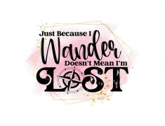 Sticker decorativ Wonder or Lost, Multicolor, 72 cm, 5361ST foto