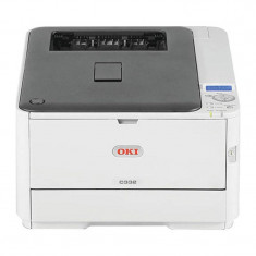 Imprimanta laser color Oki C332dn A4 Duplex Retea White foto