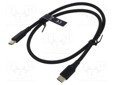 Cablu USB 2.0 USB C VENTION 0,5m 60W nichelat foto