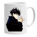 Cana alba personalizata jujutsu kaisen megumi, INOVATIX&reg;. 330 ml, Oem