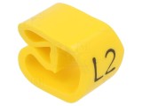 Markere Marcaj PVC Galben 8-16mm