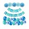 Set 21 baloane si accesorii pentru petrecere, aniversare HAPPY BIRTHDAY