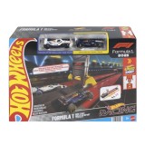 Hot wheels racing circuit de curse grid start formula 1 2025 cu 2 masinute incluse