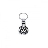 Cumpara ieftin Breloc Volkswagen negru cu doua fete, metalic Magrot 076
