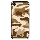Cumpara ieftin Husa iPhone XR Camouflage Pattern Maro NXE