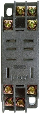 Soclu releu DTF-08A, 8 pini, montare pe sina DIN - 126959 foto